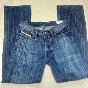 Vintage Diesel Quaratt 100% Cotton Dark Wash Jeans - Size 28x30